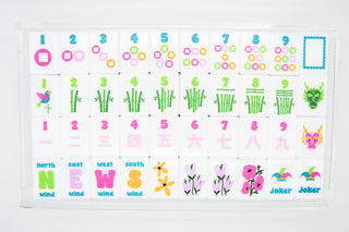 Humble Oak The Spring Set - Bright and Playful, Everyday Mahjong Tiles