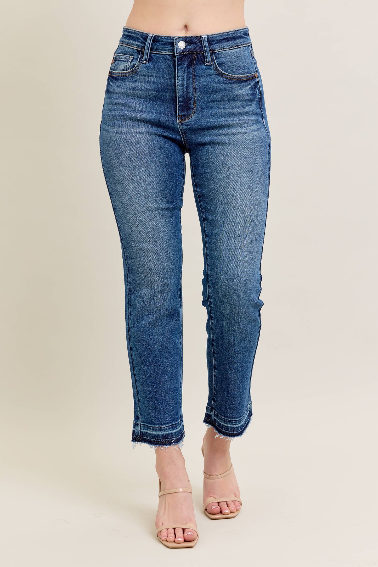 Medium Vintage Wash Release Hem Kick Flare: MD / 9(29)