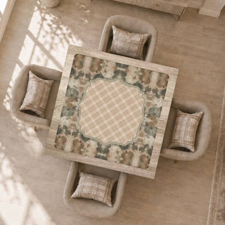 Heirloom Harvest Plaid Mahjong Mat (Preorder)