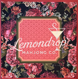 Garnet Blooms Mahjong Mat