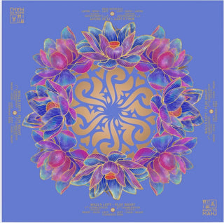 Luxury Lotus Mandala Mahjong Mat
