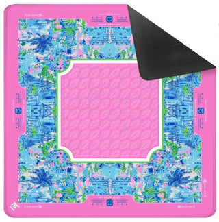 Cabana Blue Mahjong Mat