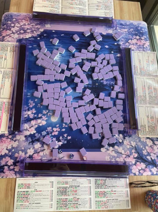 Moonlight Pagoda Mahjong Mat