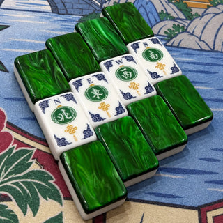 Emerald Legacy Mahjong Tiles Emerald