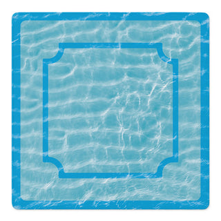 Into the Blue Mahjong Mat