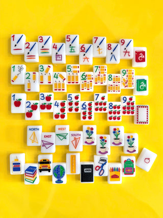 Teacher Line Mahjong Tiles- Preorder