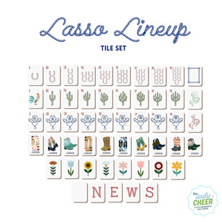 The Lasso Lineup Mahjong Tiles (Preorder)