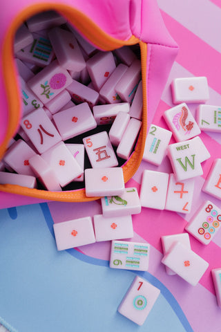 Woodlands Mahjong Seasons Series: Summer (Pink)