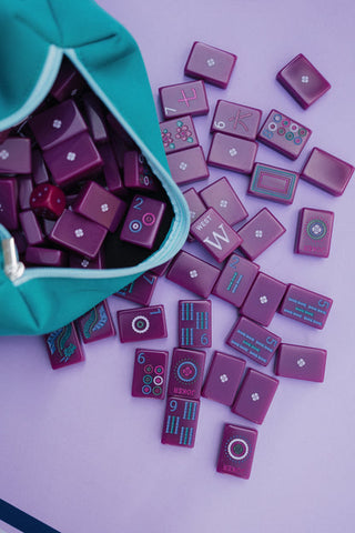 The Seasons Mahjong Tiles: Winter